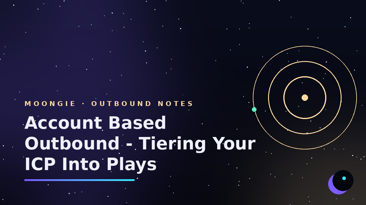 Account Based Outbound - Tiering Your ICP Into Plays