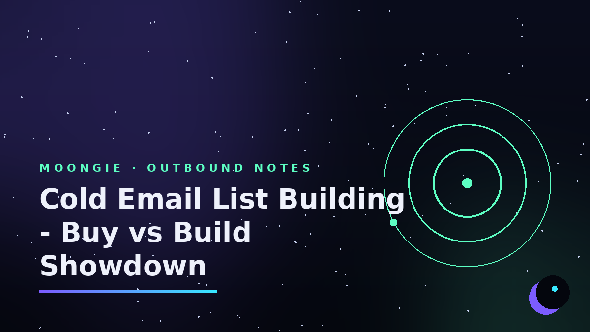 Cold Email List Building - Buy vs Build Showdown