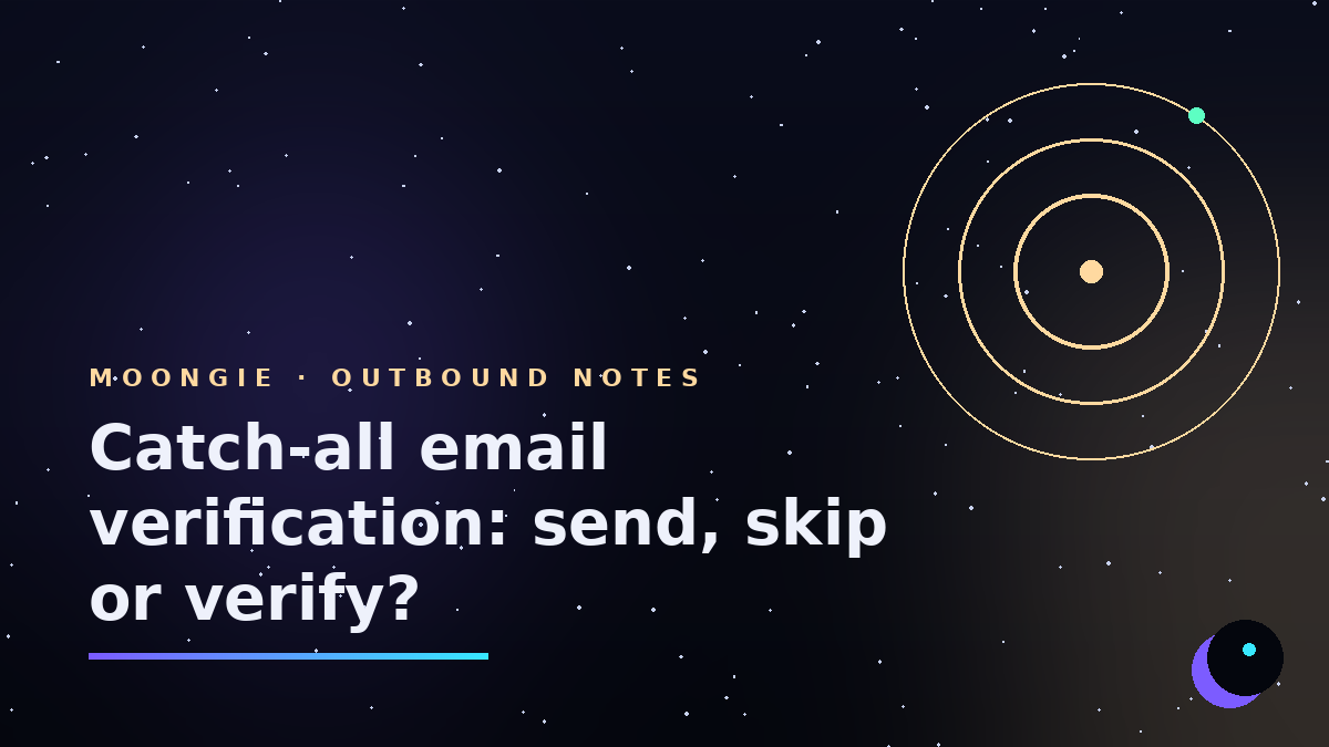 "Catch-all email verification: send, skip or verify?"