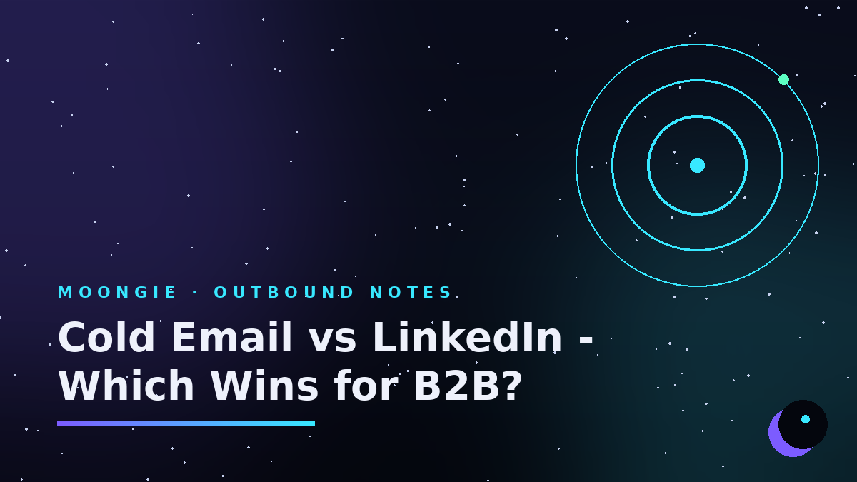 Cold Email vs LinkedIn - Which Wins for B2B?