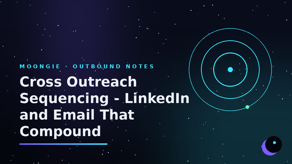 Cross Outreach Sequencing - LinkedIn and Email That Compound