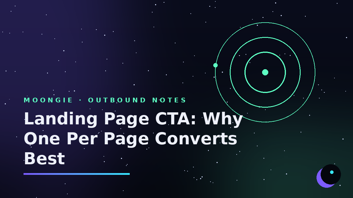 "Landing Page CTA: Why One Per Page Converts Best"