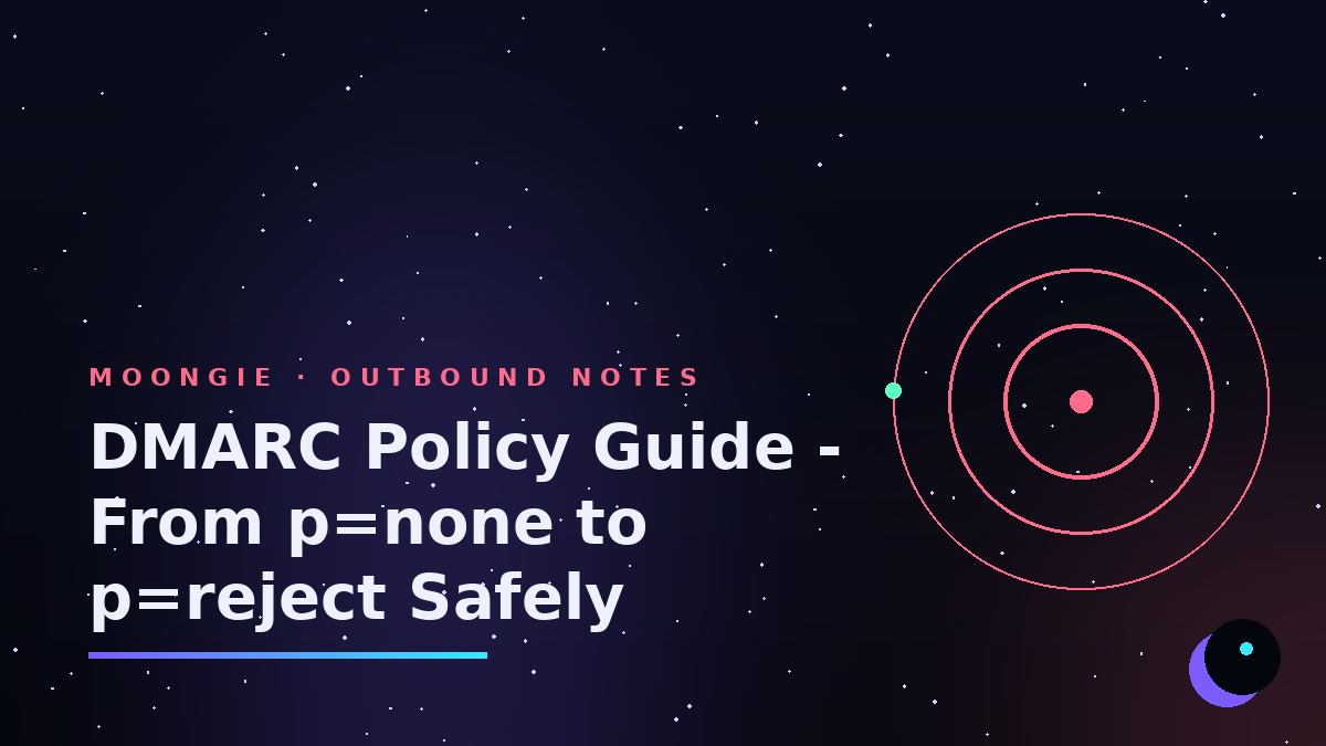 DMARC Policy Guide - From p=none to p=reject Safely