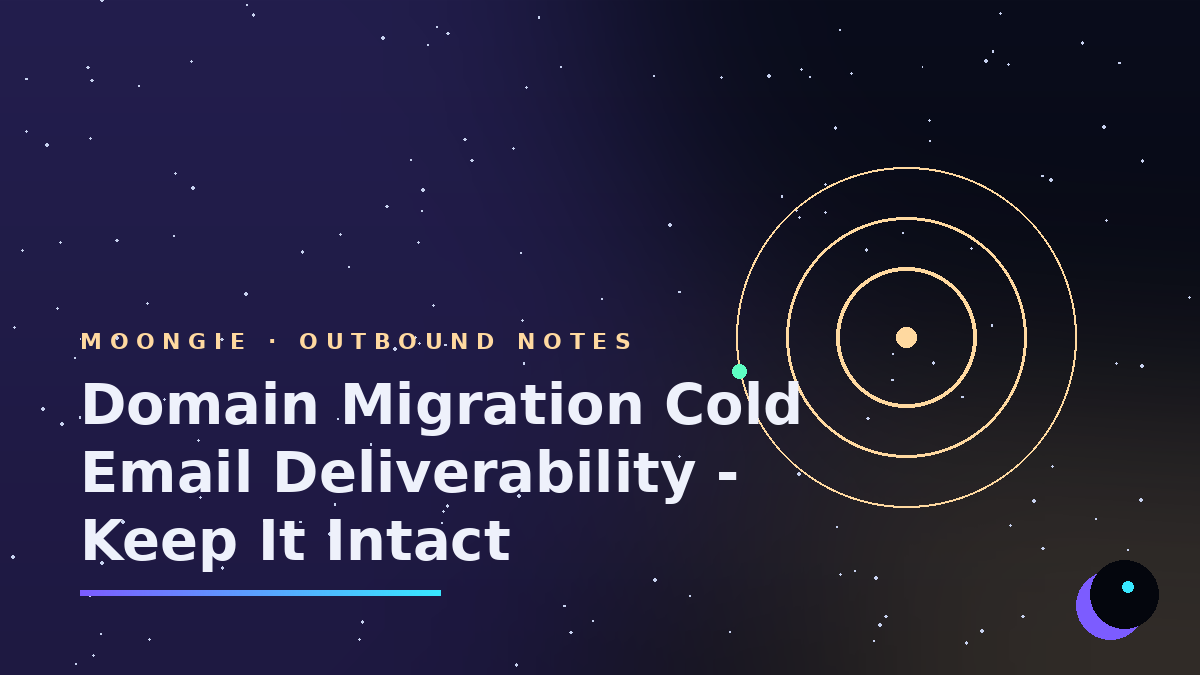 Domain Migration Cold Email Deliverability - Keep It Intact