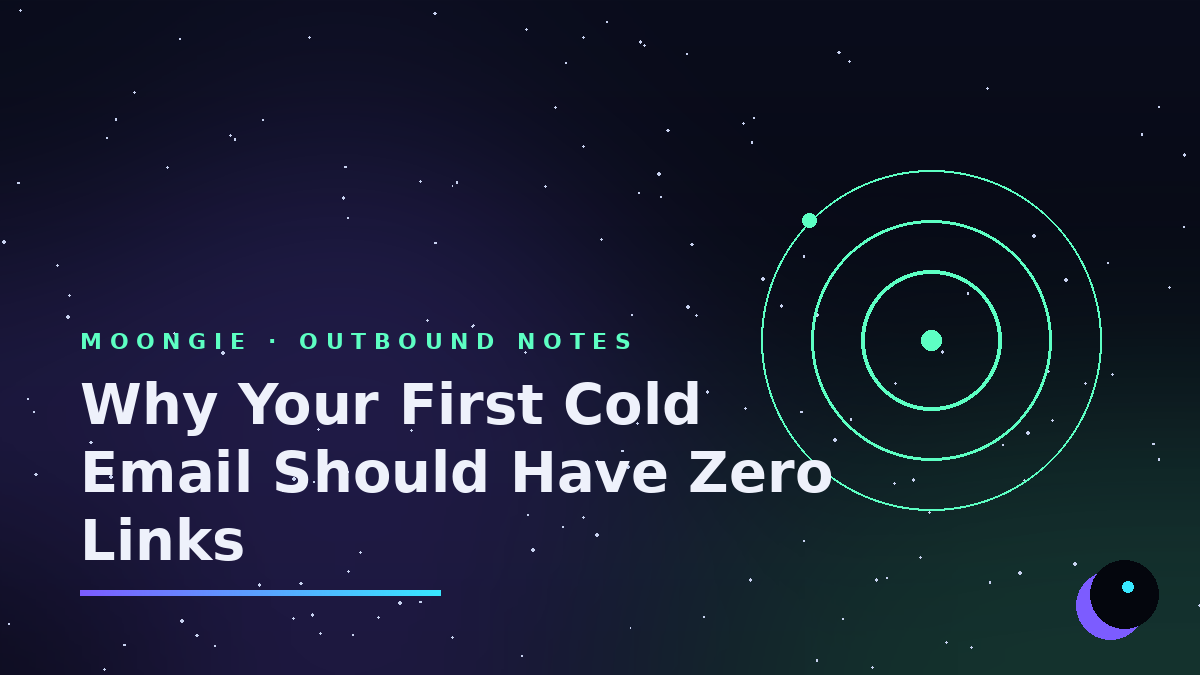 Why Your First Cold Email Should Have Zero Links