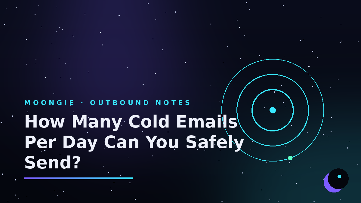 How Many Cold Emails Per Day Can You Safely Send?
