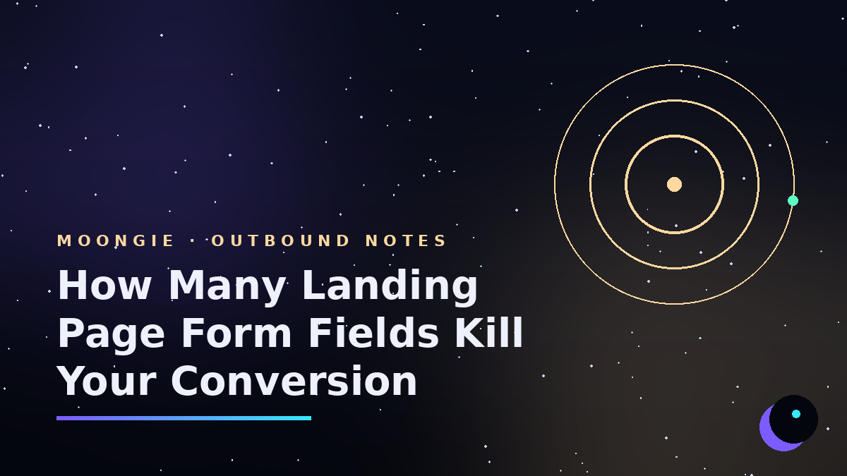 How Many Landing Page Form Fields Kill Your Conversion