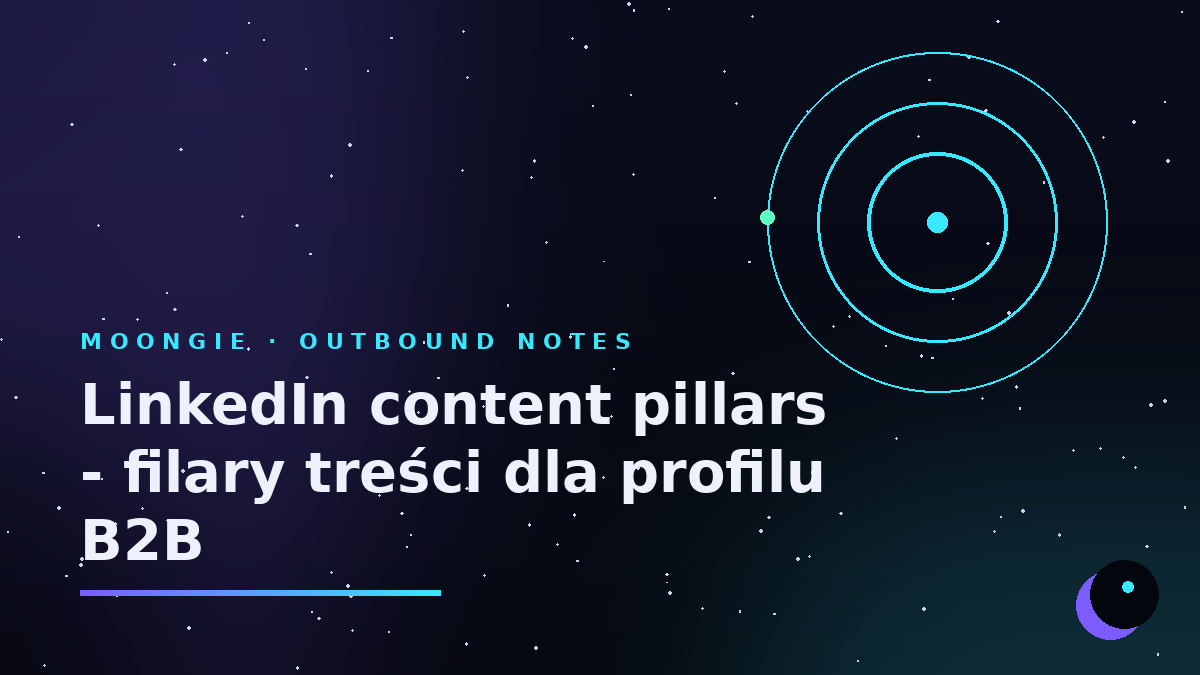 LinkedIn content pillars - filary treści dla profilu B2B