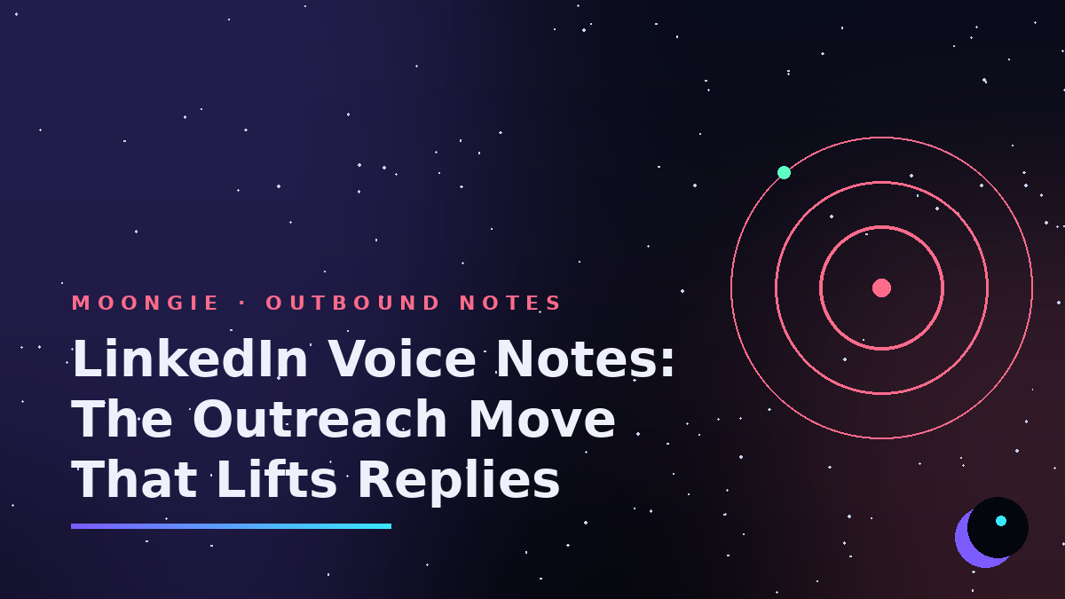 LinkedIn Voice Notes: The Outreach Move That Lifts Replies