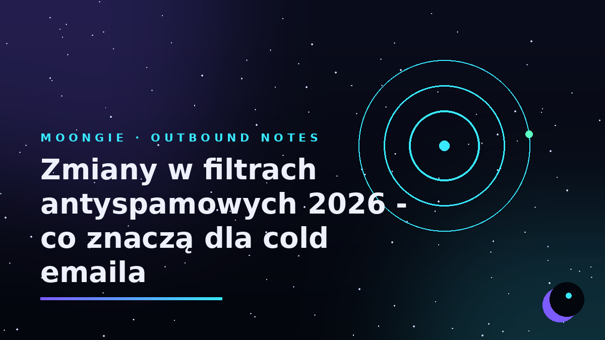 Zmiany w filtrach antyspamowych 2026 - co znaczą dla cold emaila